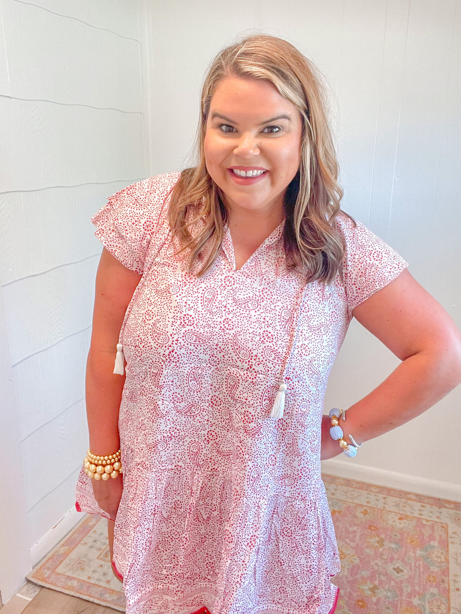 Jaya Mini Dress | Paisley Ditzy  Palmer Kate Boutique
