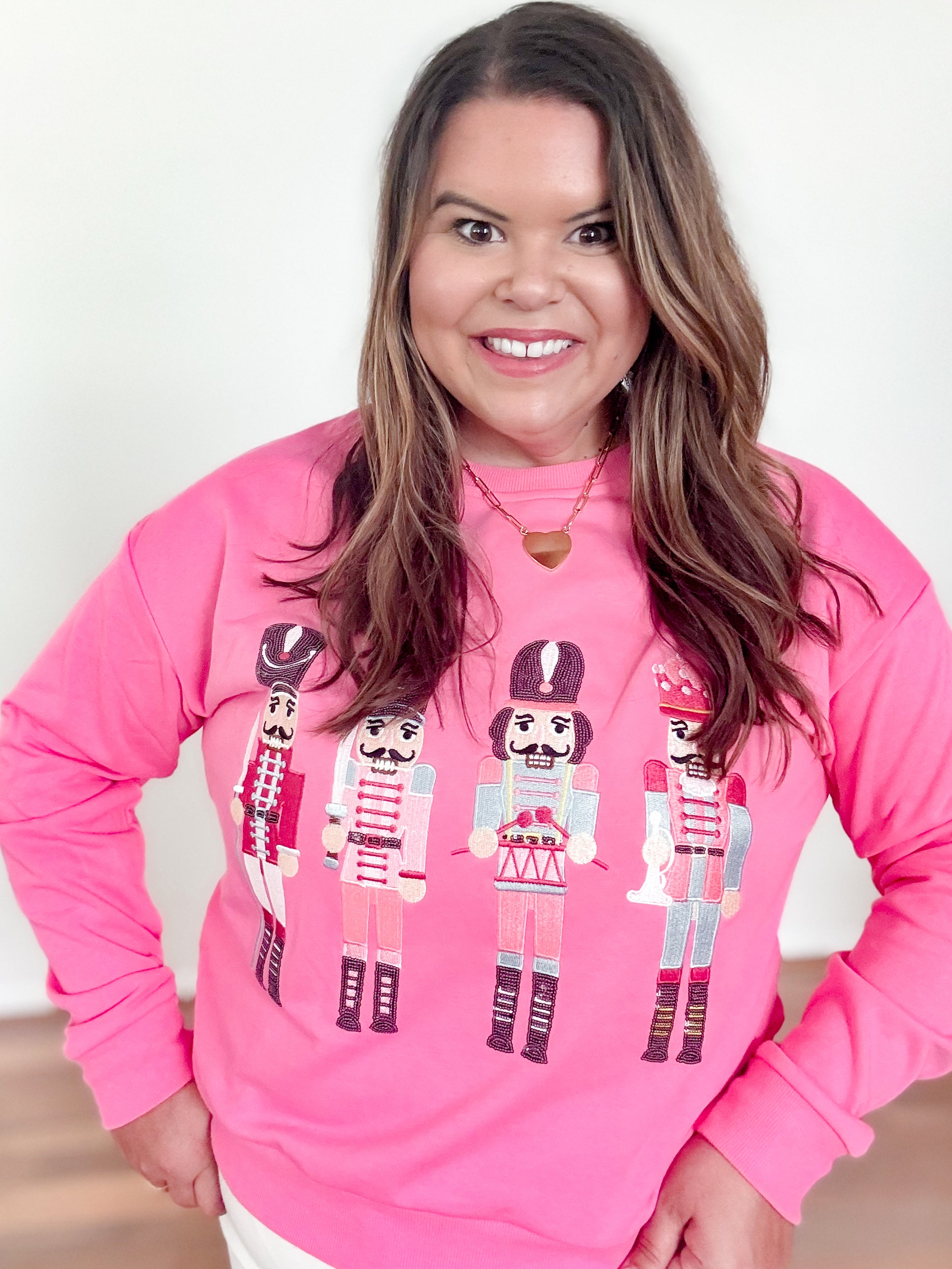 Pink Nutcracker Sweatshirt