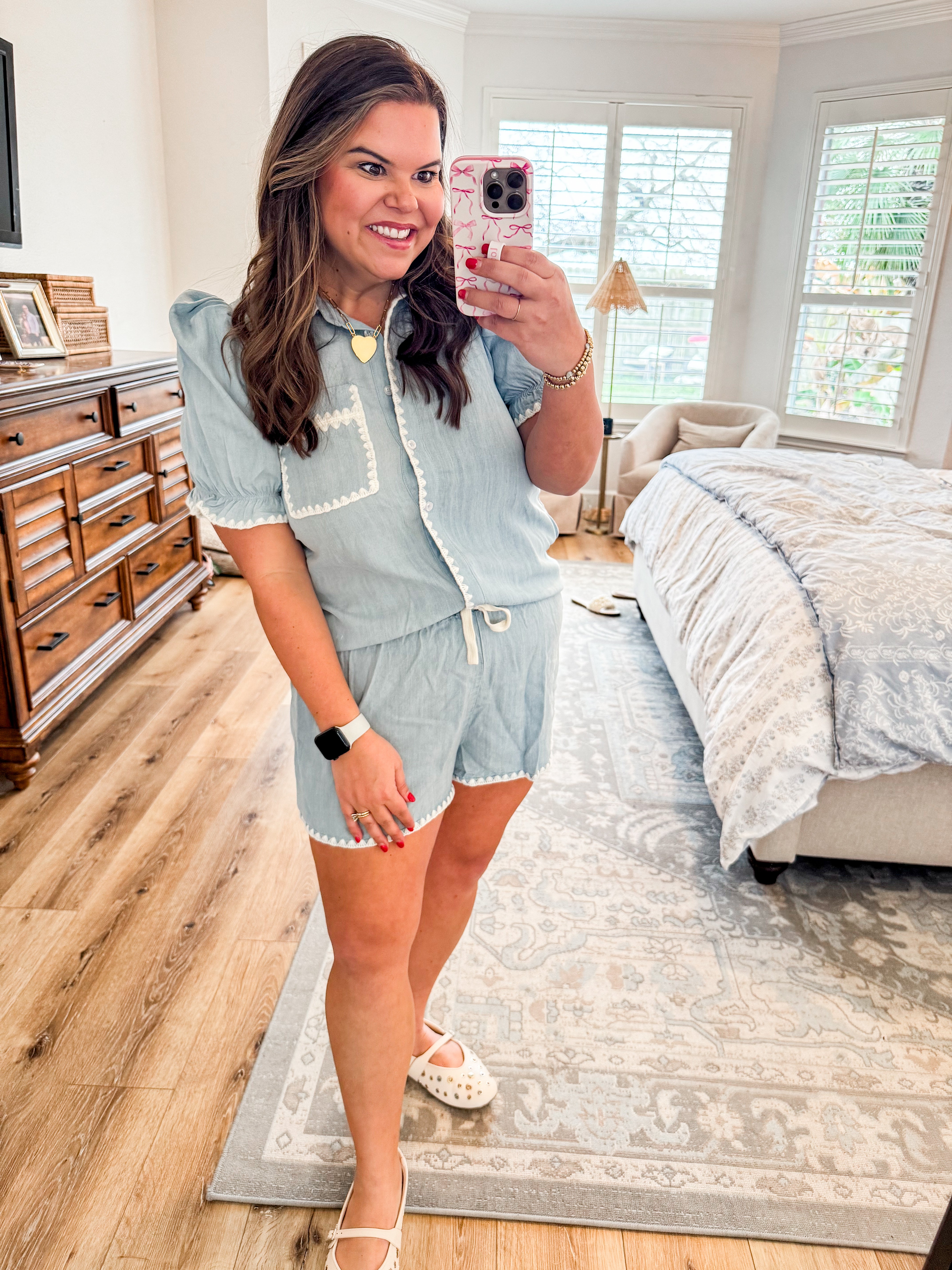 Casual Chambray Set