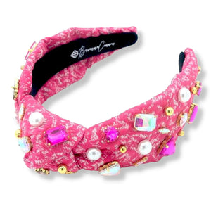 Pink Textured Headband