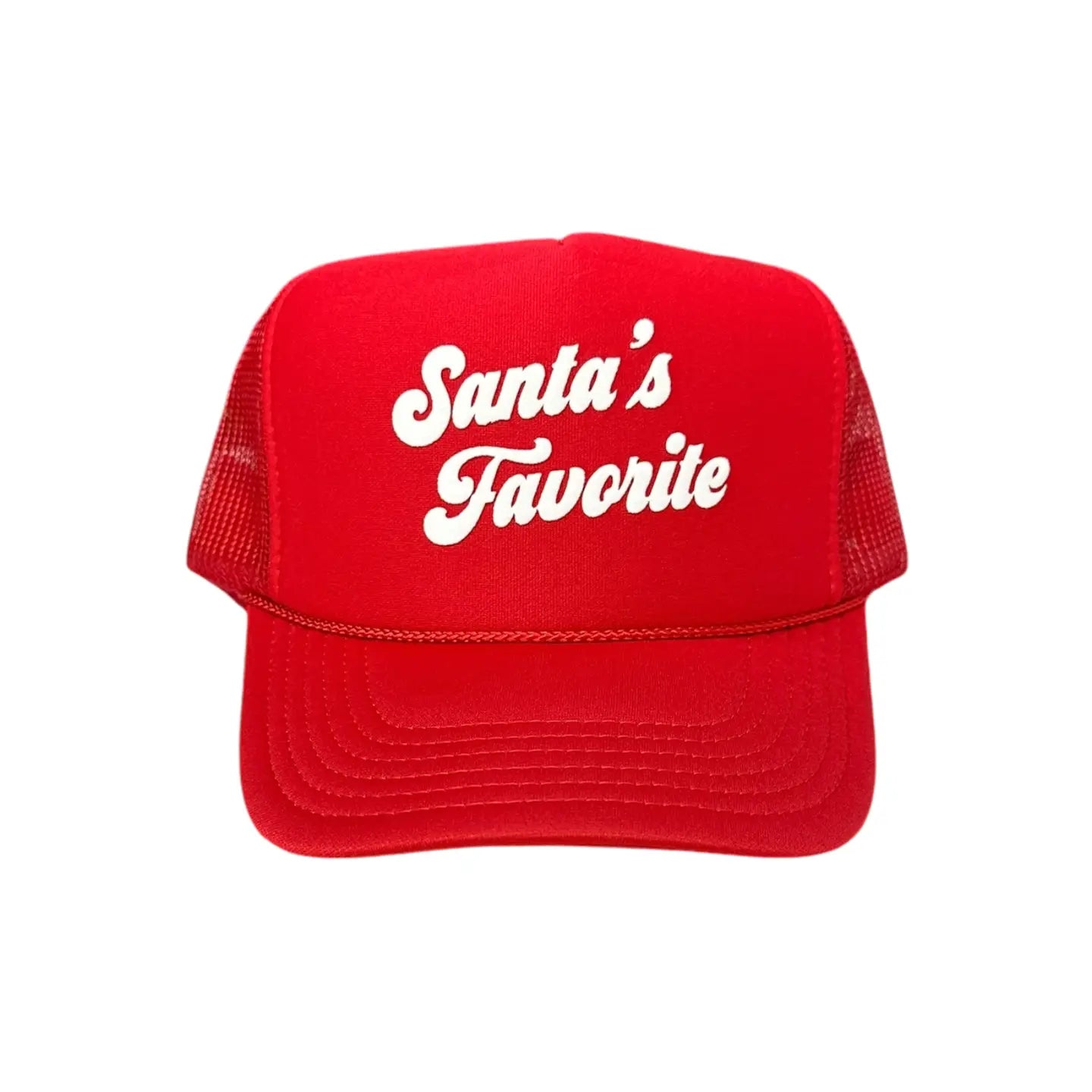 Santa's Favorite - Red Trucker