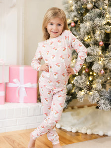 Santa Baby Kids PJ's (Pink)