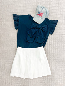 Nantucket Ribbon Bow Top