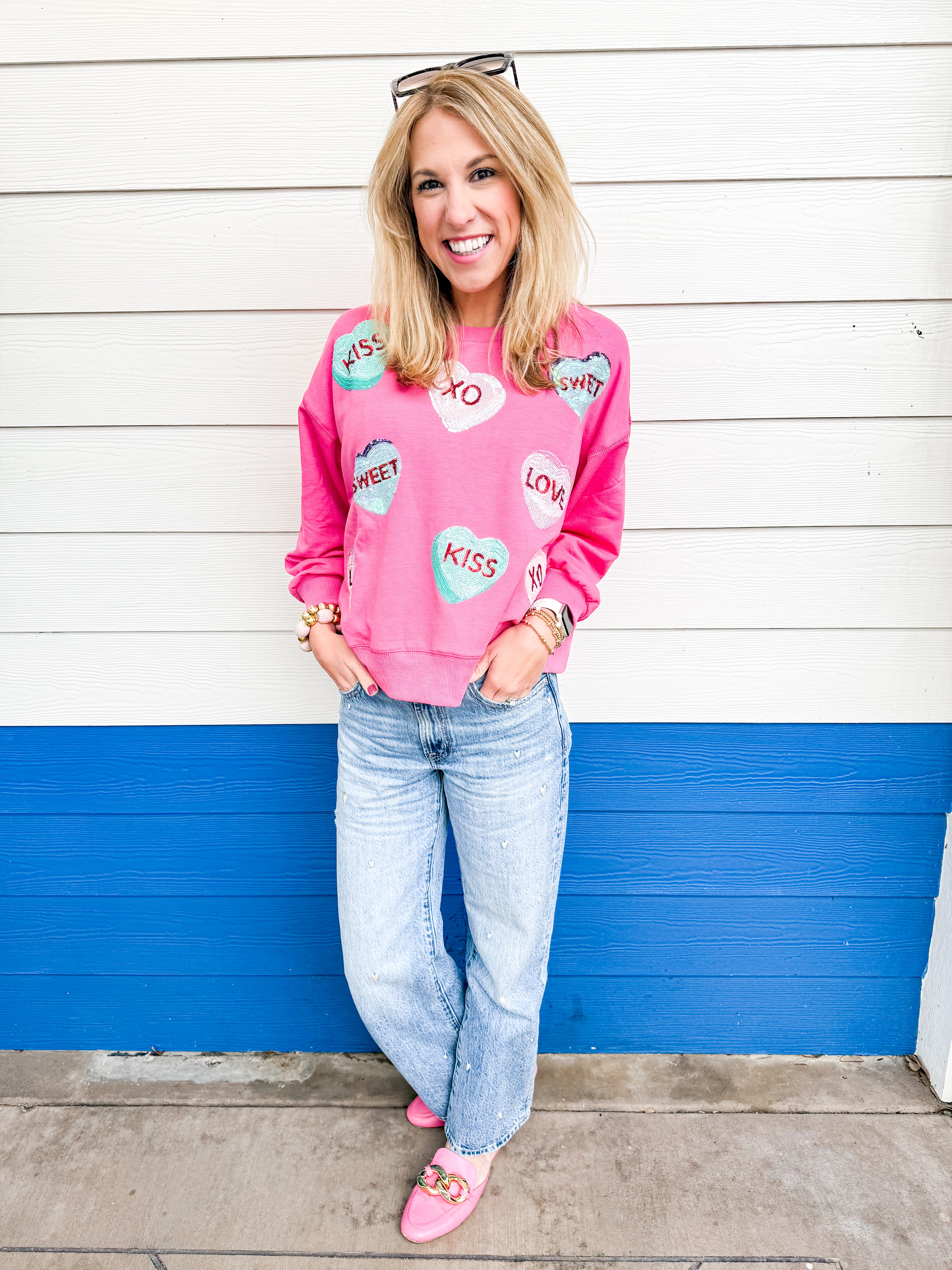 Candy Hearts Sweatshirt