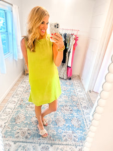 Ellie Dress in Pear