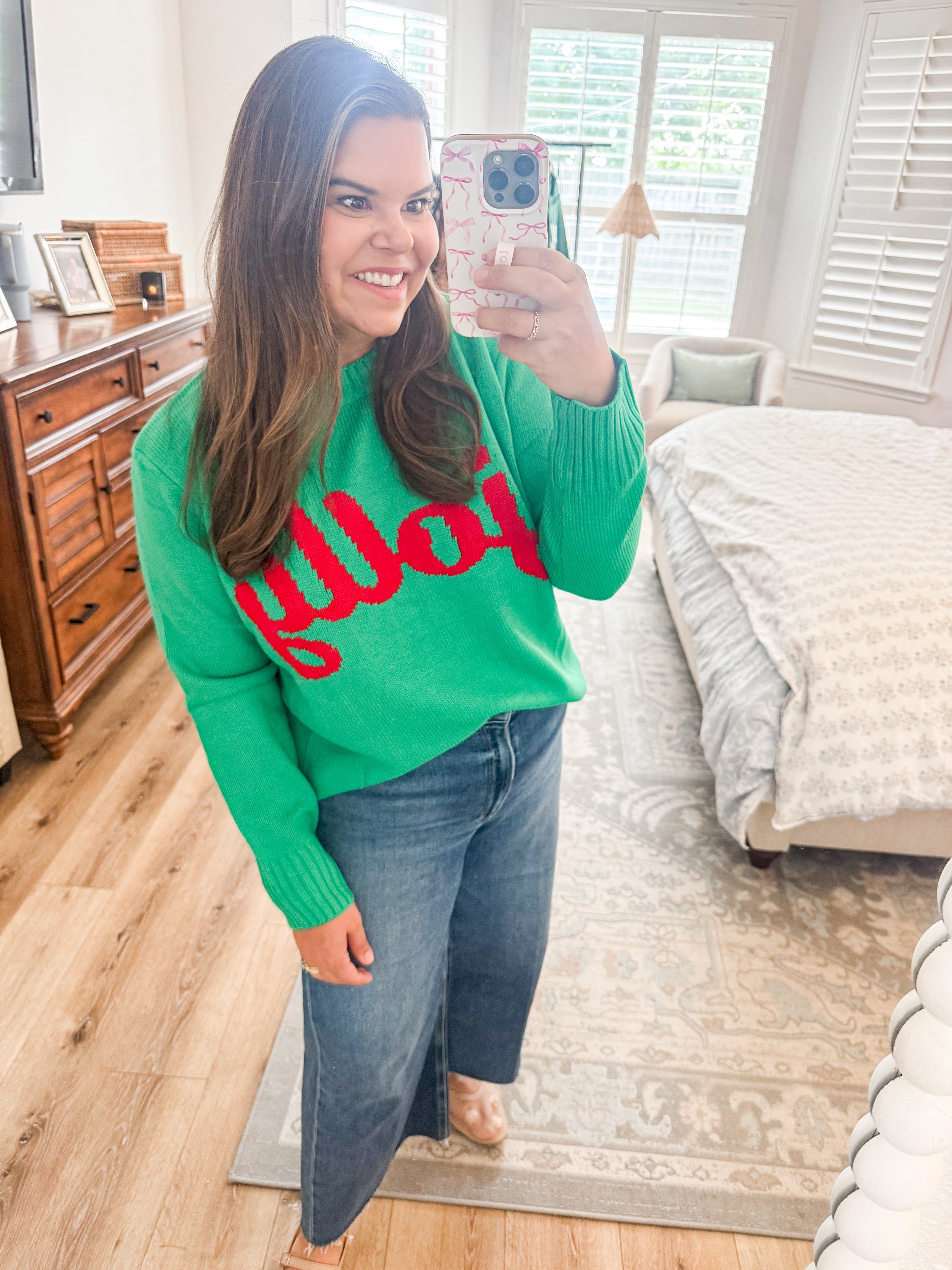 Green Jolly Sweater