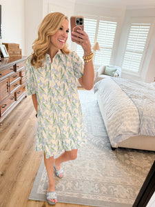 The Iris Shirt Dress