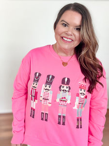 Pink Nutcracker Sweatshirt