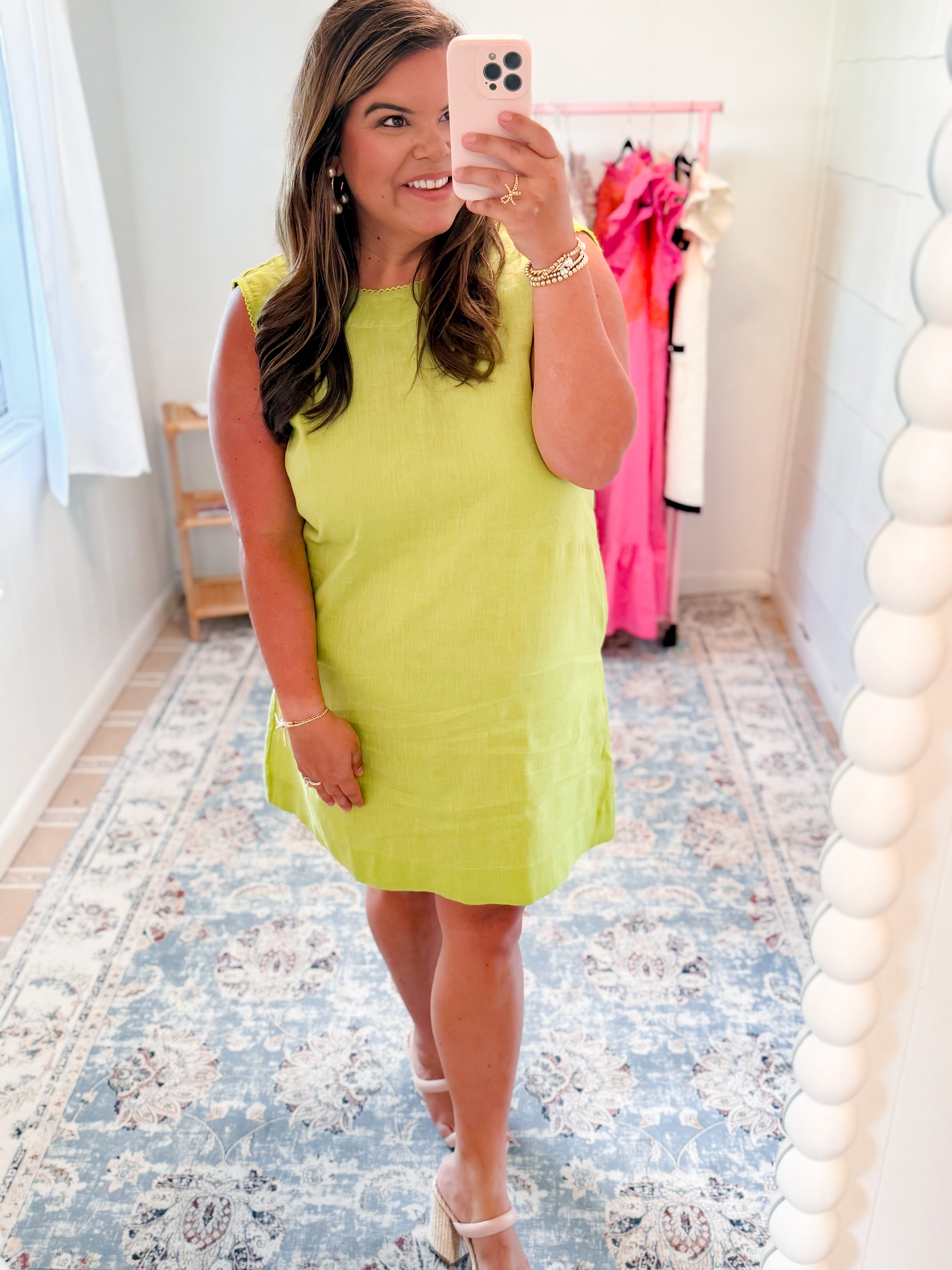 Ellie Dress in Pear