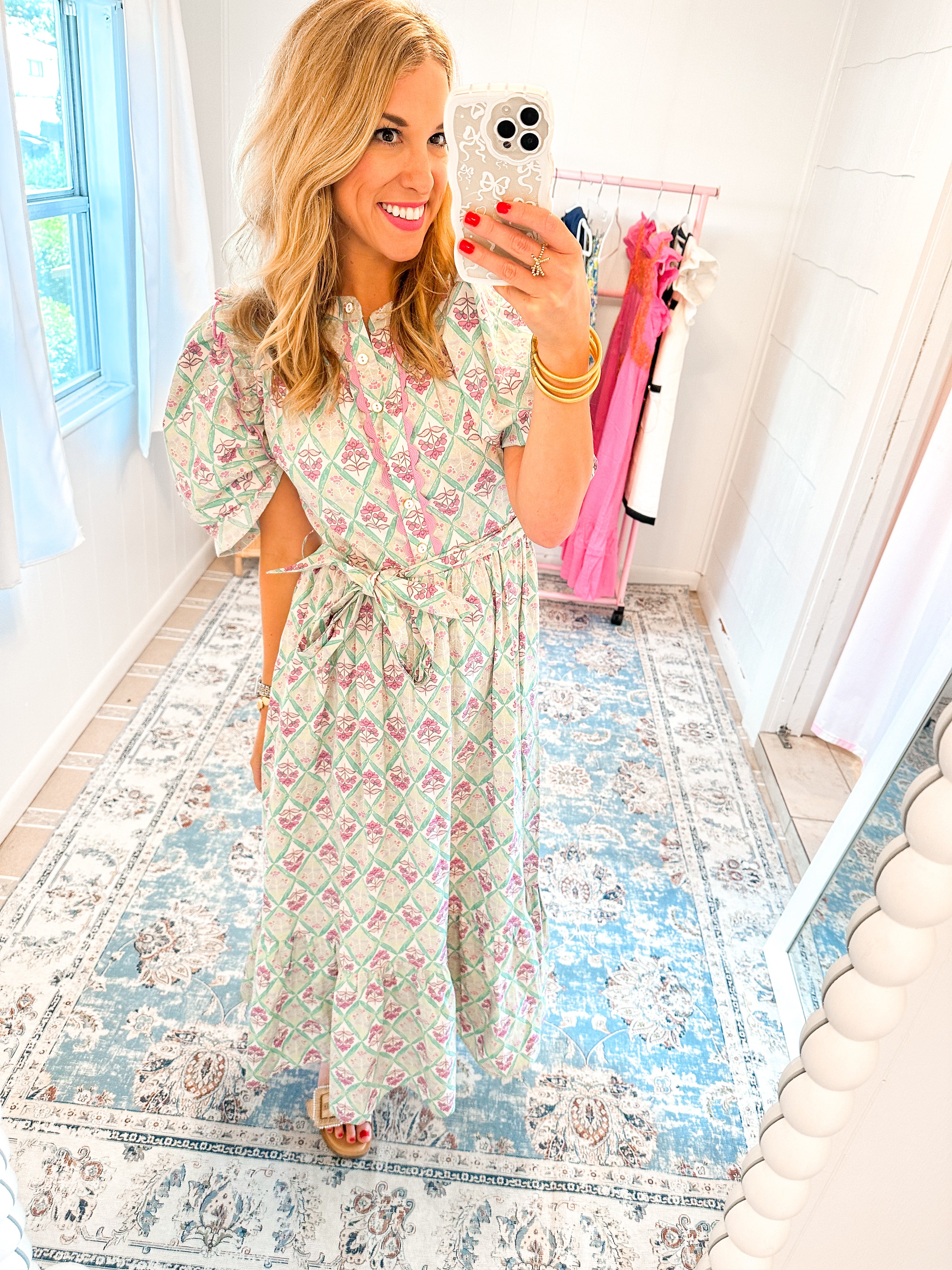 paris dress Paris Floral Tier Maxi Dress – Palmer Kate Boutique