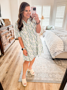 The Iris Shirt Dress