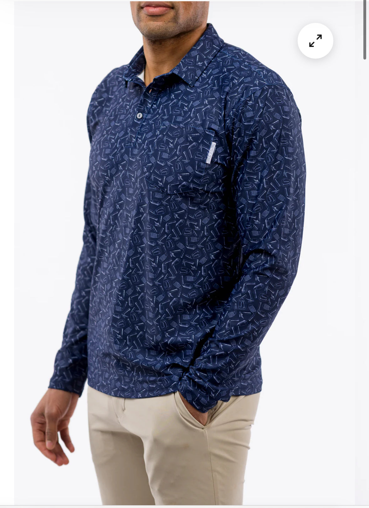 The Hendricks Long Sleeve Polo - Clubhead