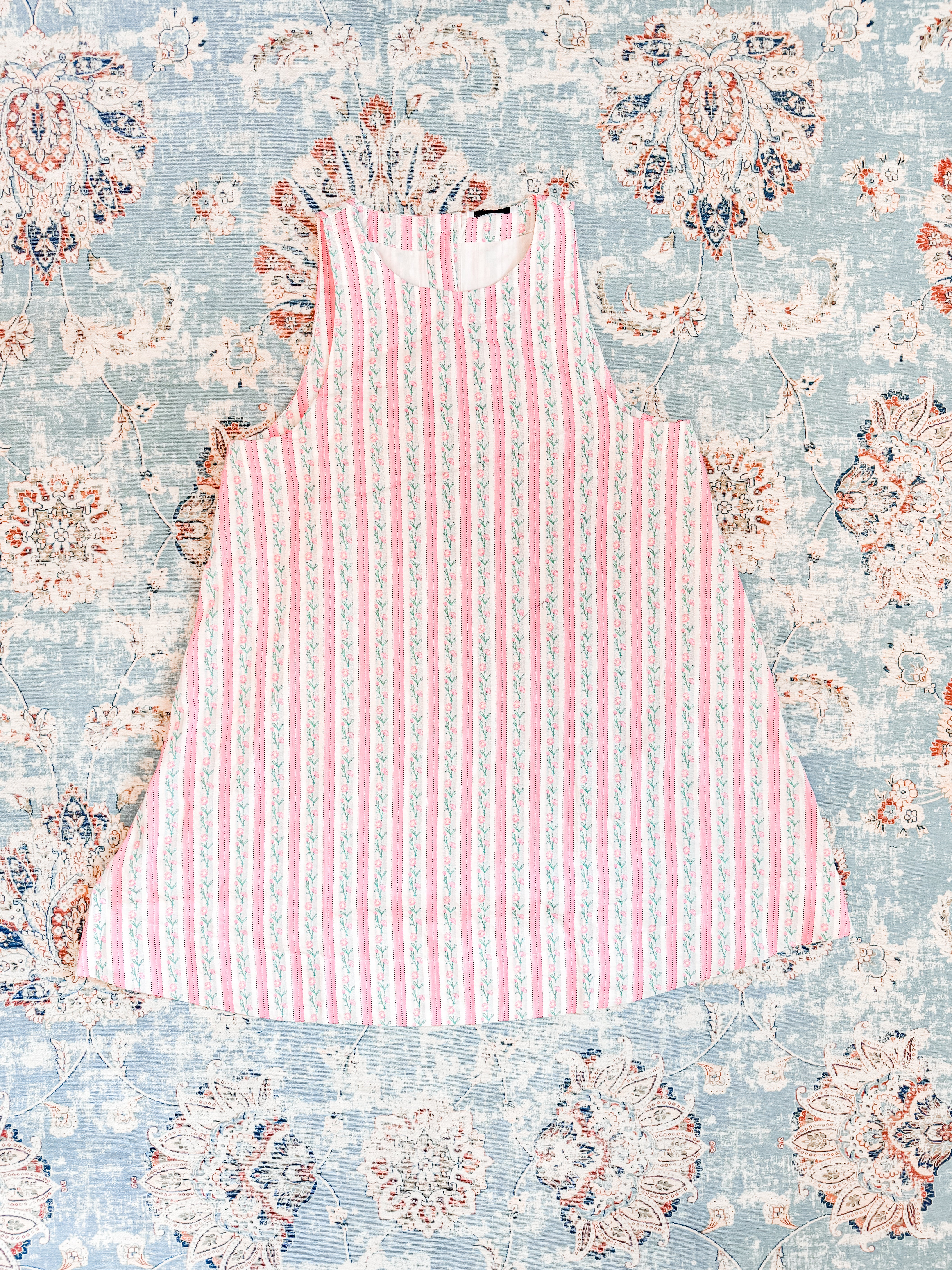 Emma Stripe A-Line Dress