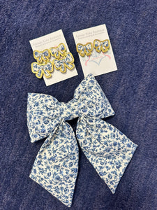 Piper Double Bow Earrings