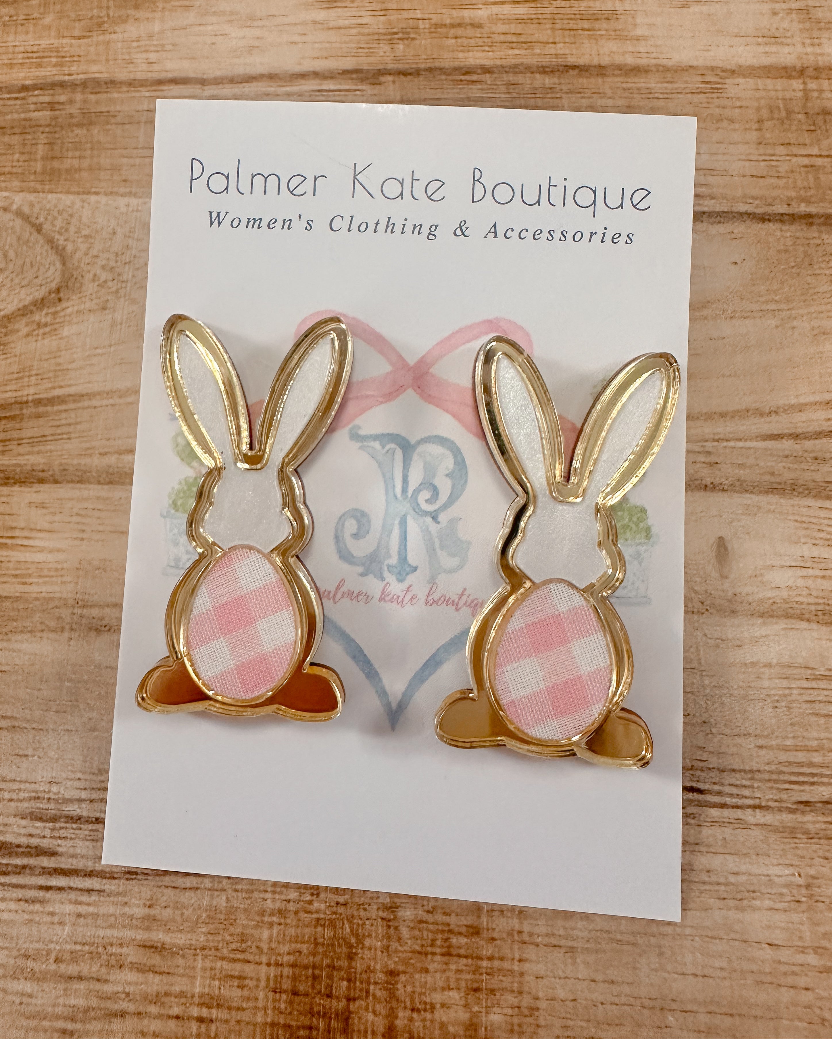 Easter Bunny Stud Earrings