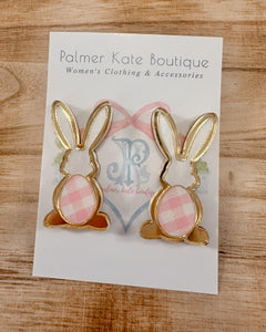 Easter Bunny Stud Earrings