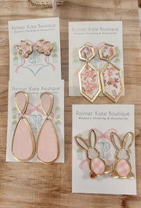 Easter Bunny Stud Earrings