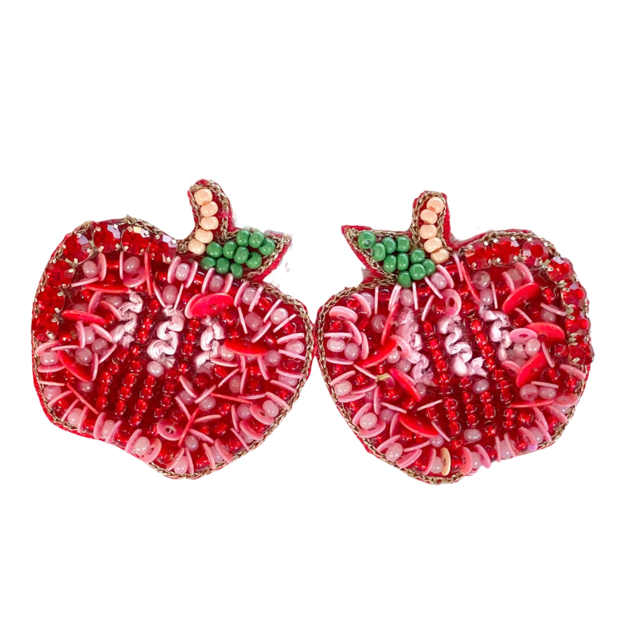 Teacher Apple Stud Earrings