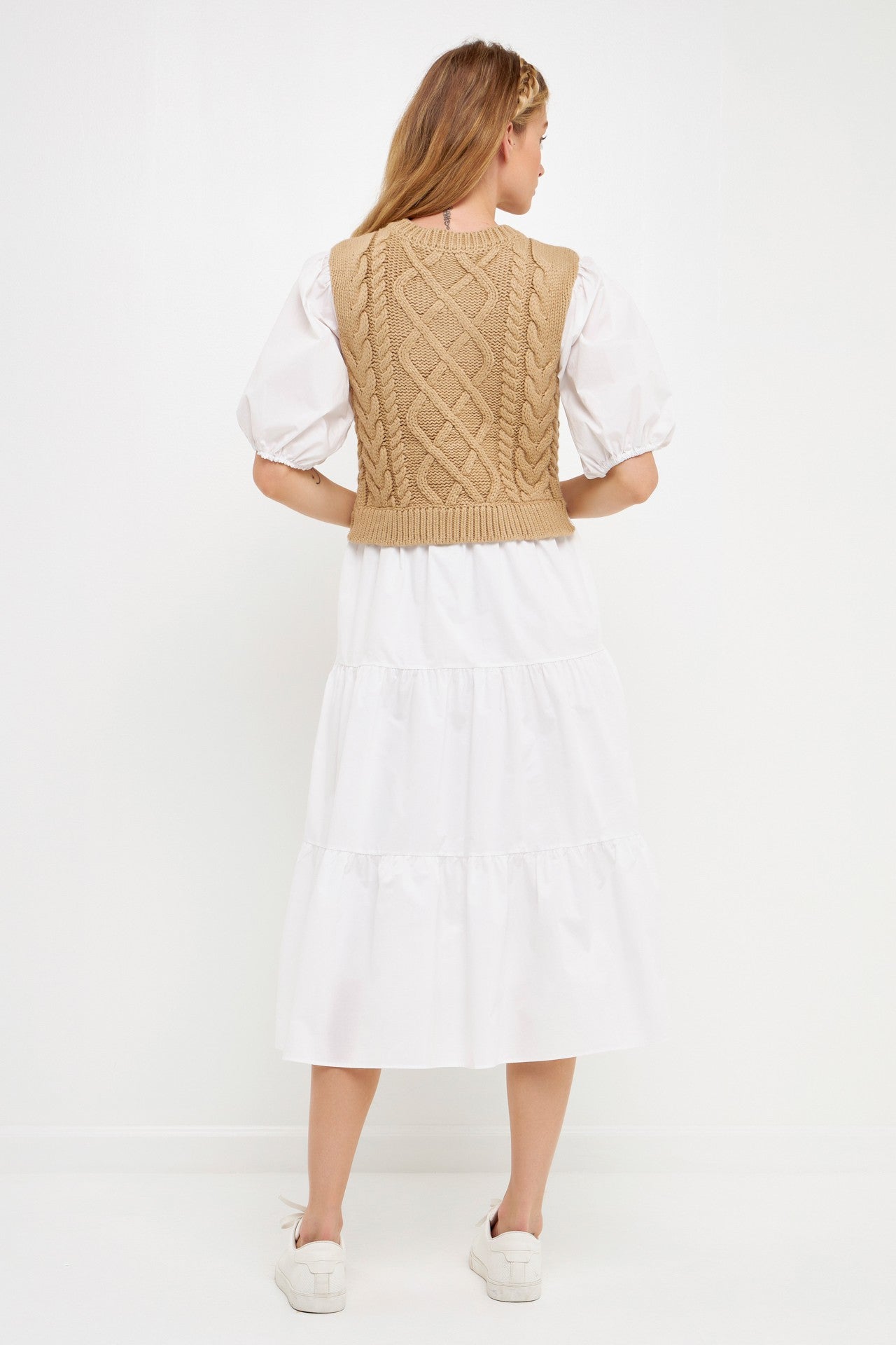 Swati Cable Knit Dress