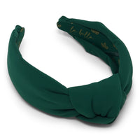 Ivy Green Neoprene Knotted Headband