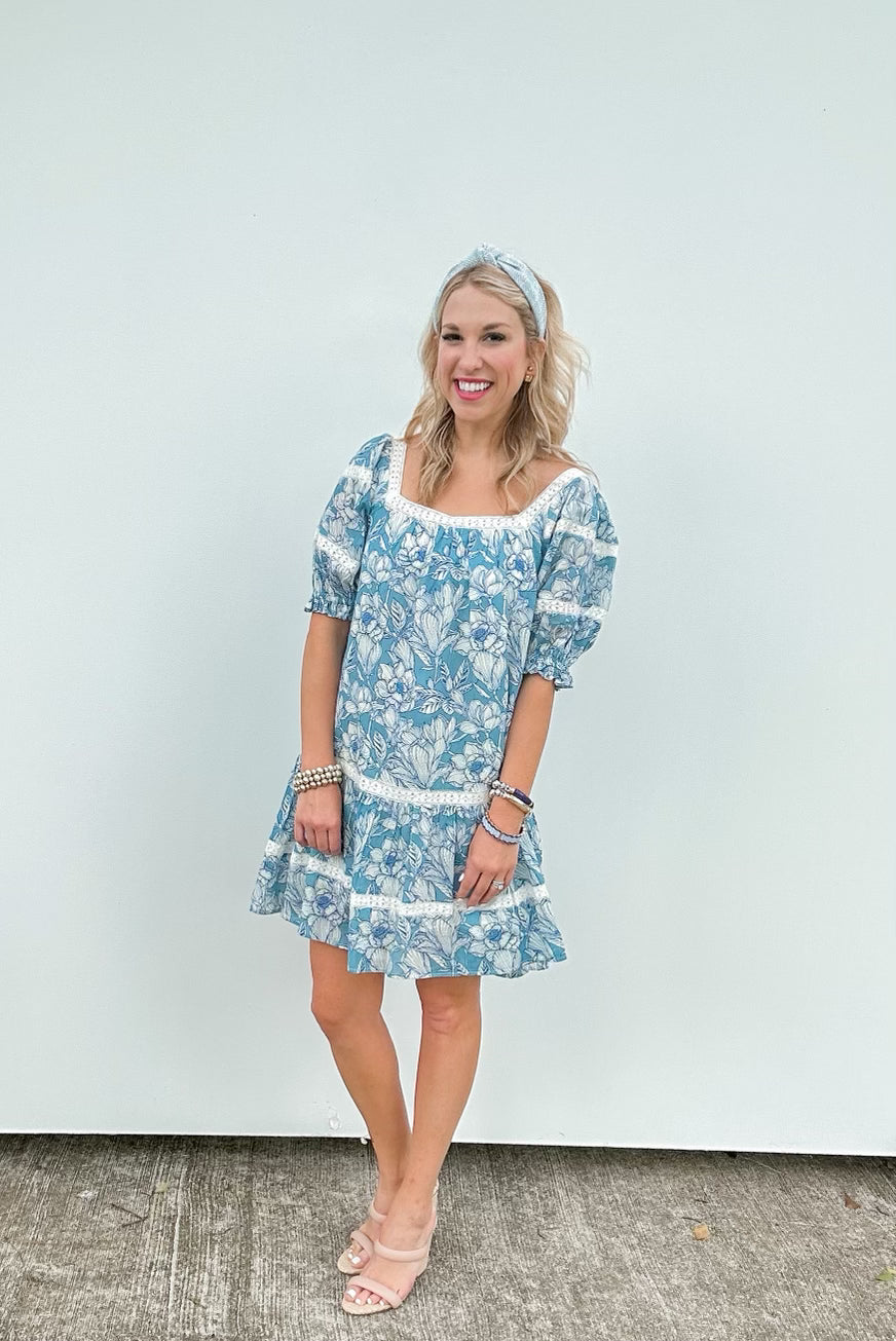 Sophie Dress in Flourish Dusk