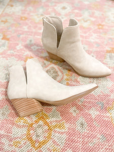 Walk this Way Bootie - Taupe