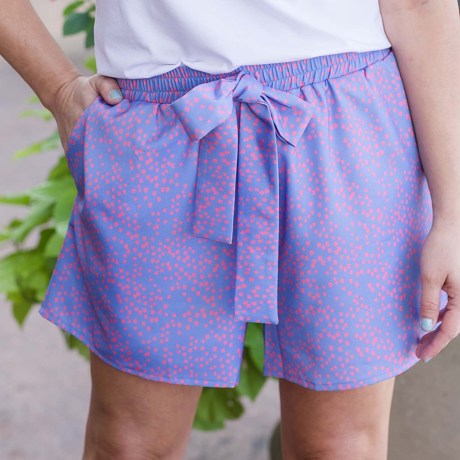 Steph Shorts - Happy State Plum